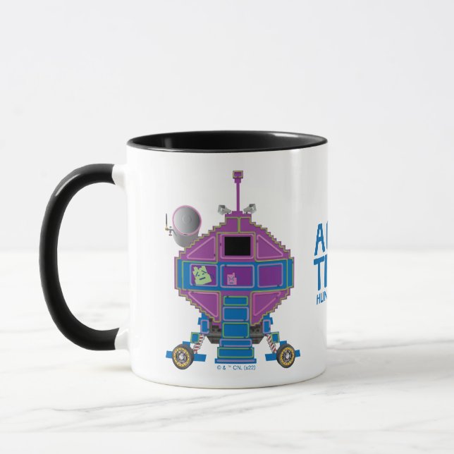 Aqua Teen Hunger Force Mooninites Car Mug (Left)