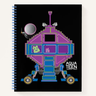 Aqua Teen Hunger Force Mooninites Car Notebook