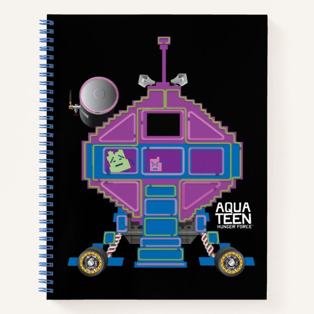 Aqua Teen Hunger Force Mooninites Car Notebook (Front)