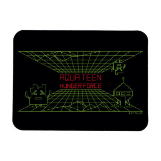 Aqua Teen Hunger Force Mooninites Game Logo Magnet