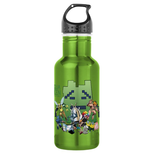 Aqua Teen Hunger Force Villains 532 Ml Water Bottle (Front)