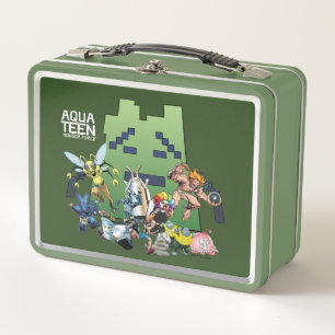 Aqua Teen Hunger Force Villains Metal Lunch Box