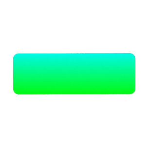 Aqua to Green Étiquette
