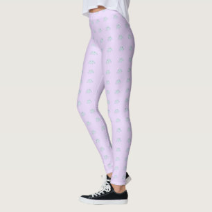 Aqua Tooth Dental Design Leggings