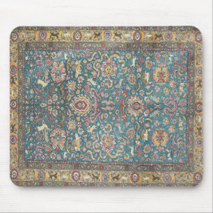 Aqua Turkish Design - Mousepad - HAMbyWG