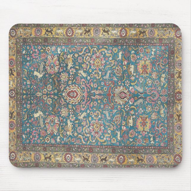 Aqua Turkish Design - Mousepad - HAMbyWG (Front)