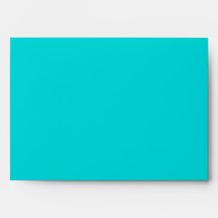 Aqua Turquoise Envelope
