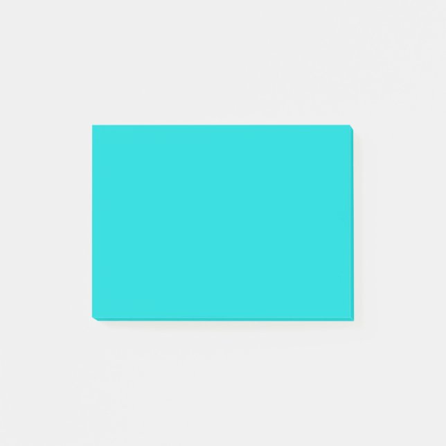 Aqua Turquoise Post-it Notes (Front)