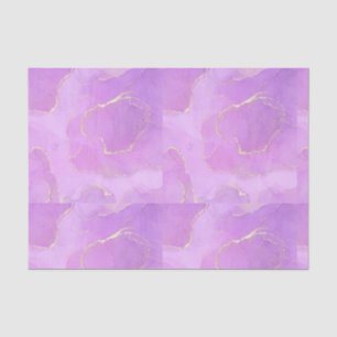 Aqua Turquoise Teal Blue White Pink Marble Pattern Tissue Paper