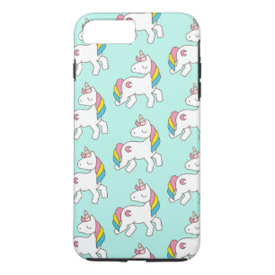 Aqua Unicorn Pattern Case-Mate iPhone Case