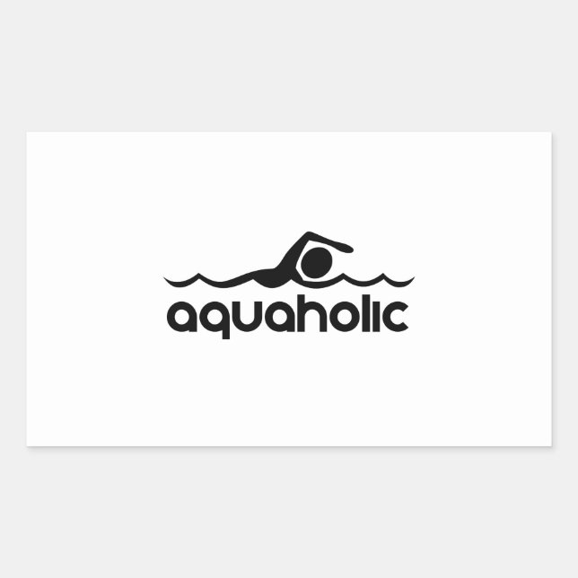 Aquaholic Sticker (Front)