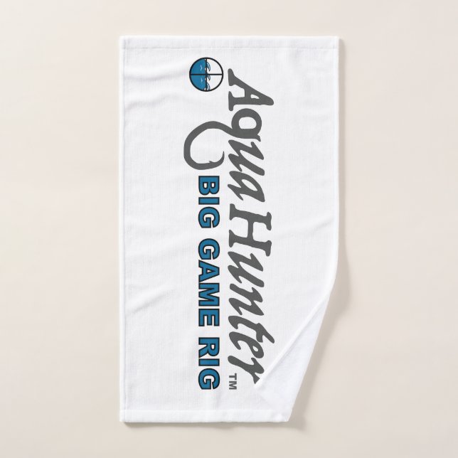 AquaHunter (TM) Fishing brand Sweat Rag/Hand Towel (Hand Towel)