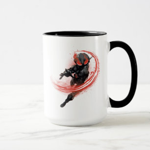 Aquaman Black Manta Red Swipe Graphic Mug