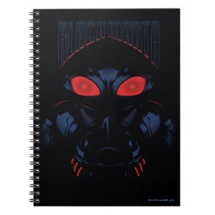 Aquaman Black Manta Shadowy Graphic Notebook