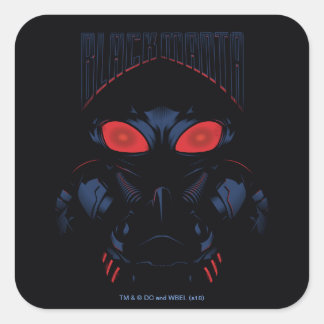 Aquaman | Black Manta Shadowy Graphic Square Sticker