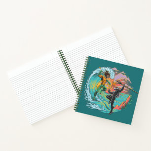 Aquaman & Black Manta Tidal Wave Notebook