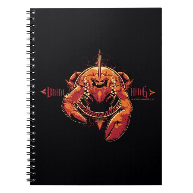 Aquaman | Brine King Graphic Notebook (Front)