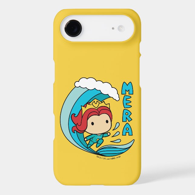 Aquaman | Chibi Mera Riding Wave Graphic Case-Mate Samsung Galaxy Case (Back)