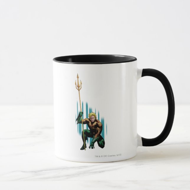 Aquaman Crouching Mug (Right)