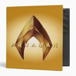 Aquaman | Golden Aquaman Logo Binder