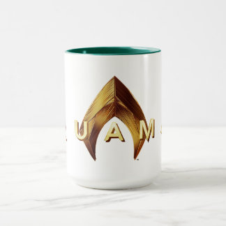 Aquaman | Golden Aquaman Logo Mug