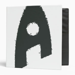 Aquaman Grunge 'A' Binder