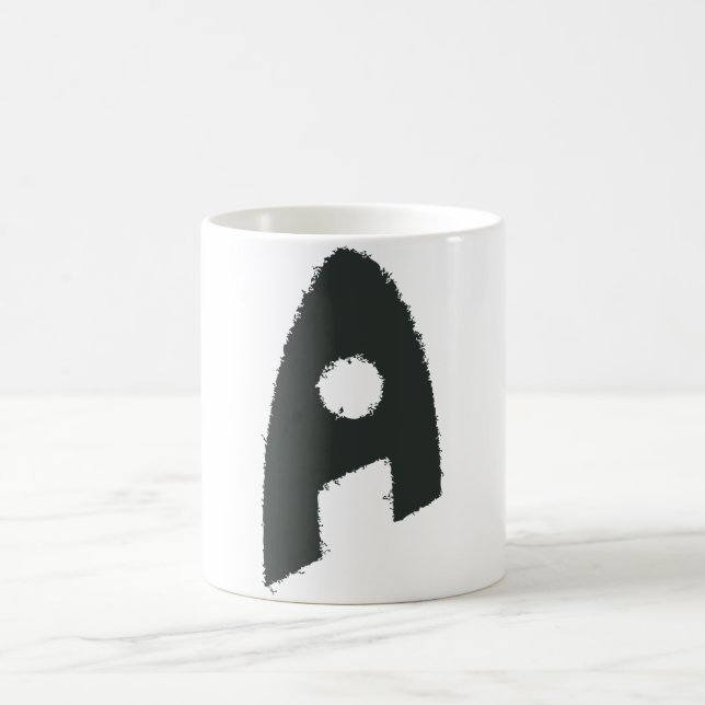 Aquaman Grunge 'A' Coffee Mug (Center)