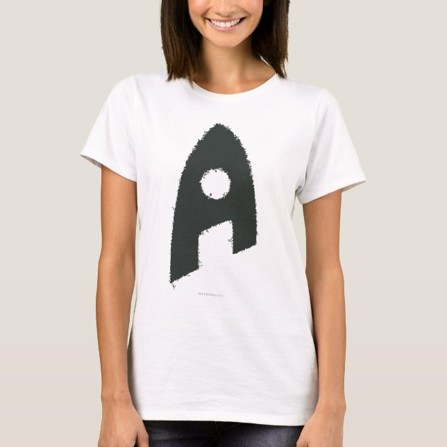 Aquaman Grunge 'A' T-Shirt (Front)