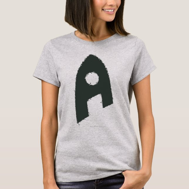 Aquaman Grunge 'A' T-Shirt (Front)