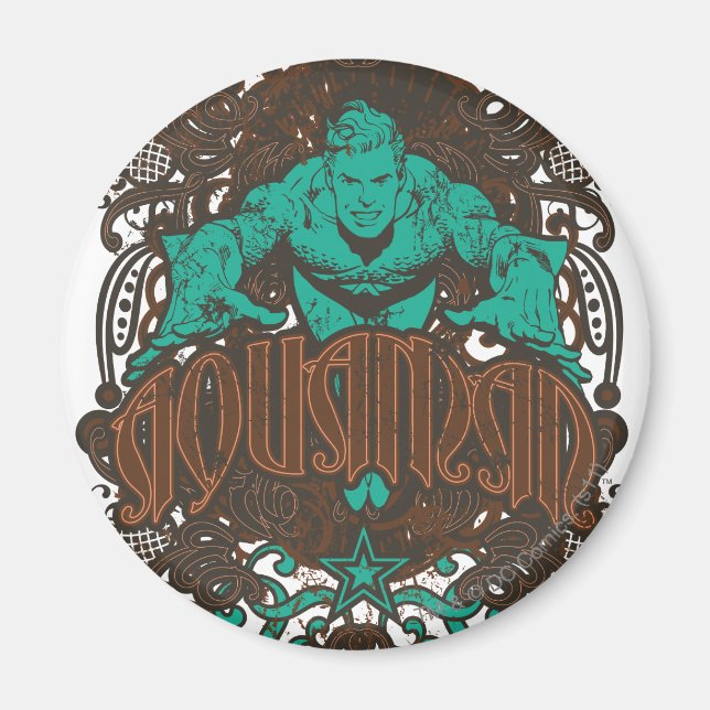 Aquaman - It's Showtime! Poster Magnet (Front)