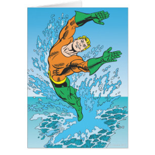 Aquaman Jumps Out of Sea