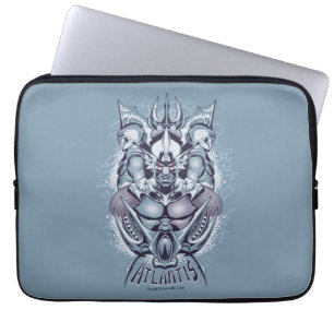 Aquaman   King Orm of Atlantis Graphic Laptop Sleeve