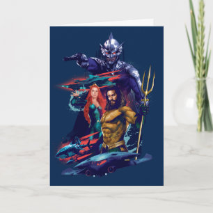 Aquaman   King Orm Versus Mera & Aquaman Card