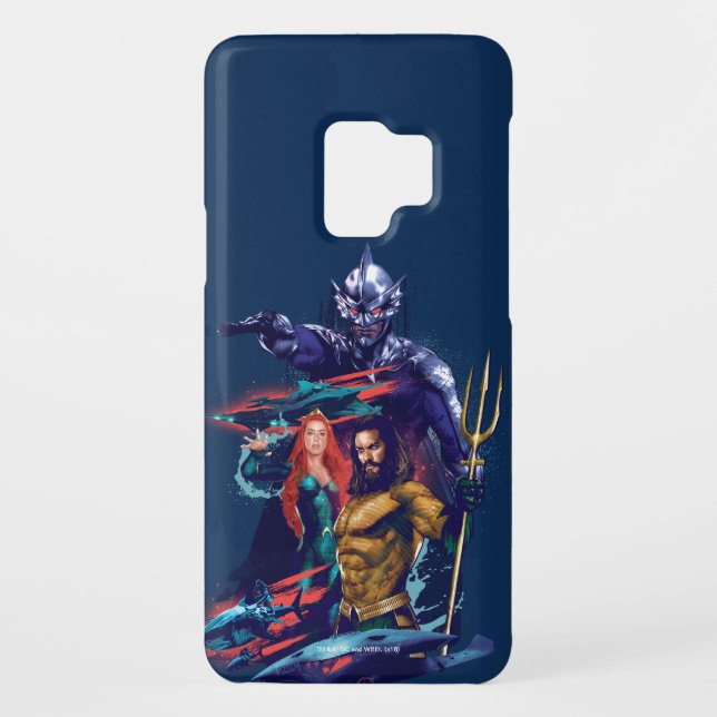Aquaman | King Orm Versus Mera & Aquaman Case-Mate Samsung Galaxy Case (Back)