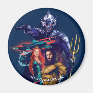 Aquaman King Orm Versus Mera & Aquaman Magnet