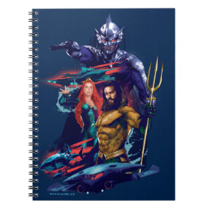 Aquaman King Orm Versus Mera & Aquaman Notebook