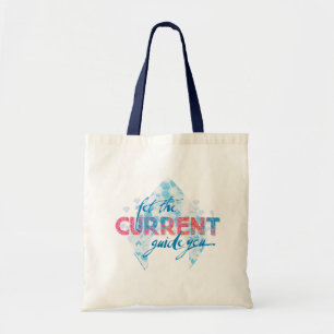 Aquaman   "Let The Current Guide You" Logo Graphic Tote Bag