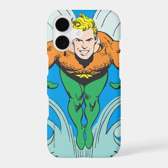 Aquaman Lunging Forward (Back)