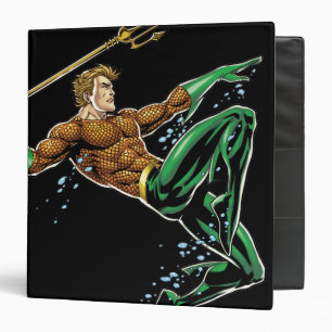 Aquaman Lunging with Spear Binder