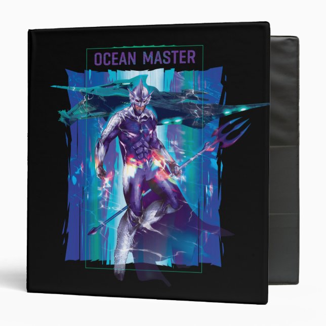 Aquaman | Ocean Master King Orm Refracted Graphic Binder (Front/Inside)