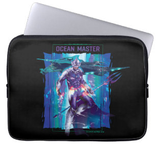 Aquaman   Ocean Master King Orm Refracted Graphic Laptop Sleeve