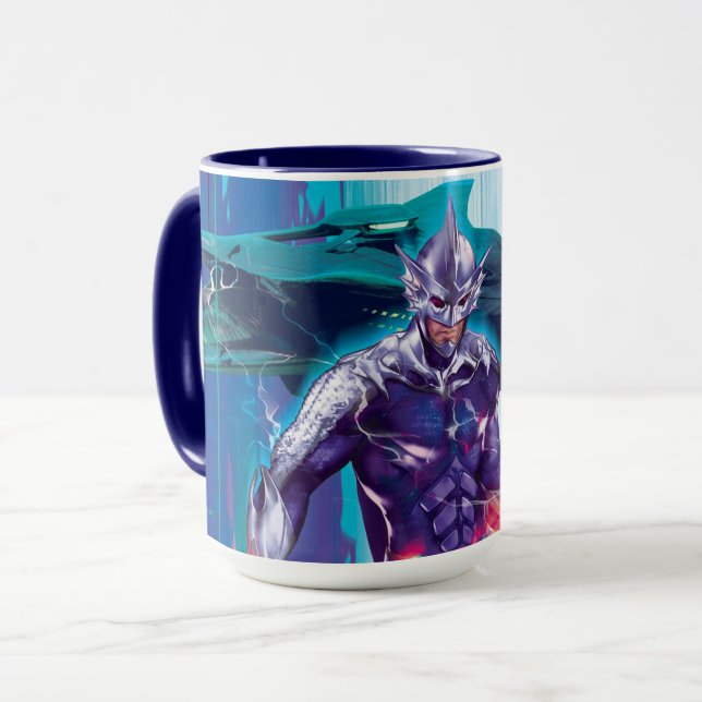 Aquaman | Ocean Master King Orm Refracted Graphic Mug (Front Left)