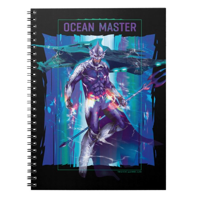 Aquaman | Ocean Master King Orm Refracted Graphic Notebook (Front)