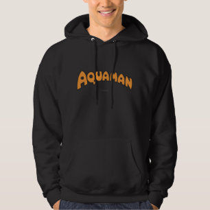 Aquaman Orange Logo Hoodie