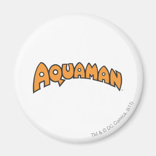 Aquaman Orange Logo Magnet