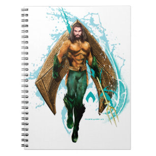 Aquaman   Prince Orin With Aquaman Logo Notebook
