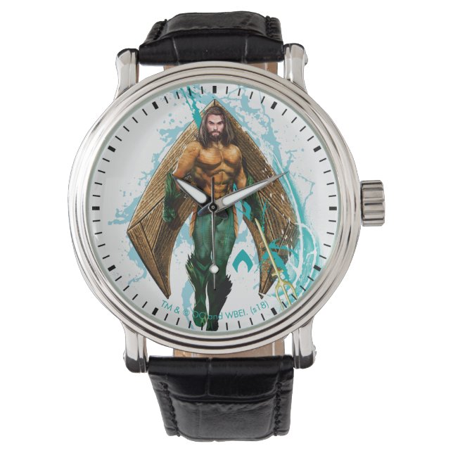 Aquaman | Prince Orin With Aquaman Logo Watch (Front)