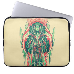 Aquaman Queen Fisherman Art Nouveau Panel Laptop Sleeve