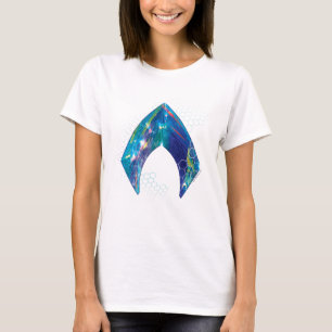 Aquaman Refracted Aquaman Logo T-Shirt