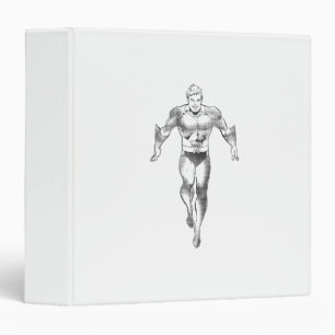 Aquaman Runs BW Binder